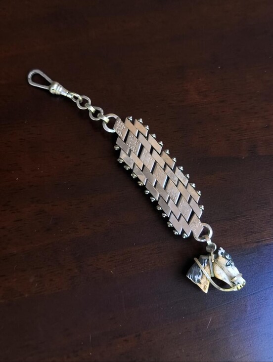 Antique Jewelry - 🐴 Antique Sterling Silver Horse Head Fob Pendant